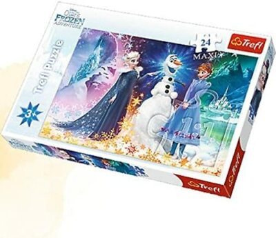 Trefl - Frozen Maxi Puzzle Olaf's Adventure 24 Pieces For Children Disney Frozen