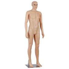 Male Mannequin Full Body 71 inch High Realistic Clothing Mannequin with Base