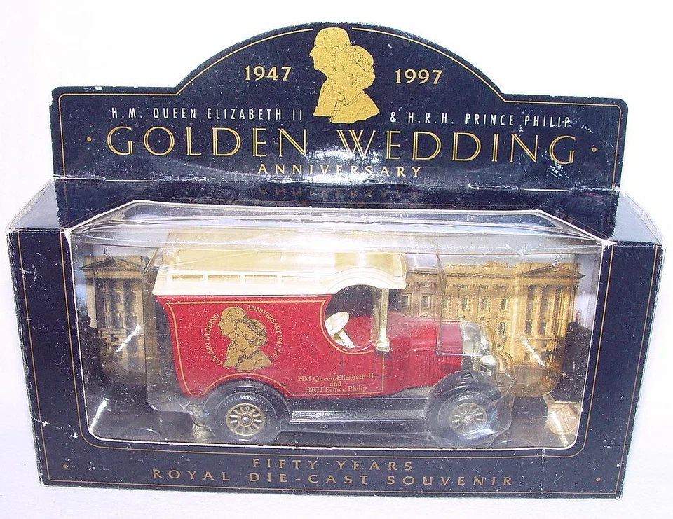 4x Lledo 1:55 MORRIS + FORD "QUEEN ELIZABETH" Anniversary Models Limited Ed MIB! - Image 3 of 4
