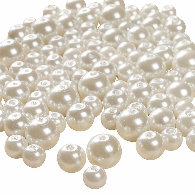 Pearl Beads 8Mm12Mm Craft Supplies 100 Pieces eBay