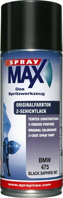 SprayMax Originalfarbton Lackspray für BMW 475 saphirschwarz met 687504