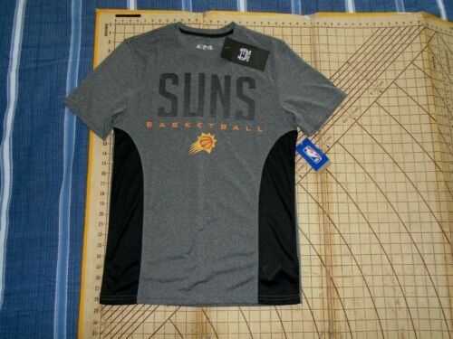 MENS SMALL GRAY/BLACK NBA PHOENIX SUNS ATHLETIC SHIRT - NWT - Picture 1 of 3