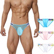 Mens Low-Rise Panties Knickers Bikini Underwear Underpants Briefs of 1,4 Pack