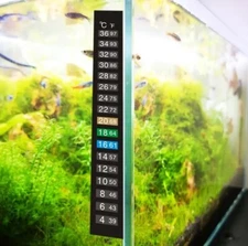 2X Stick On Thermometer Strip Adhesive Sticker Home Brewing Fermenting Aquariums