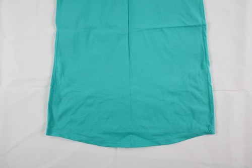 Cat & Jack Kids Girl's Size Small (6/6X) Seashell Teal Sleeveless Tank Top NEW - Picture 9 of 9