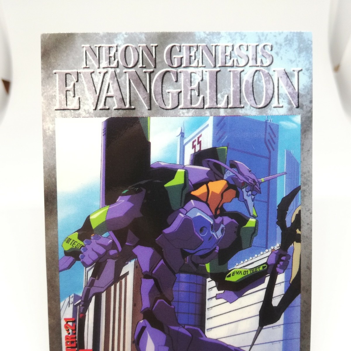 EV21 EVA-01 Evangelion 21 Neon Genesis Evangelion card CARDDASS