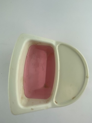 Circa 1990s Little Tikes Dollhouse Pink Baby High Chair - Picture 7 of 8