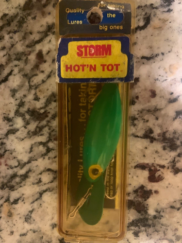 Leurre Storm Hot N Tot HTR06-139 – Vintage US – Avec Hochet Et Publicité Shimano