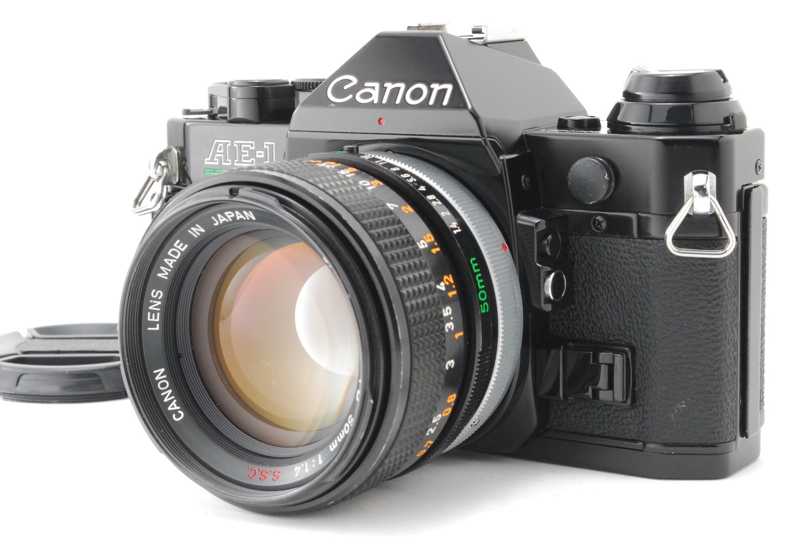 Canon AE-1 Program 35mm SLR w/50mm f1.8 & Power Winder A - Camera Exchange