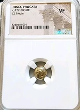 Ionia Phocaea Hecte Head Of Female NGC VF Ancient Electrum Coin