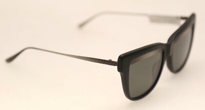 Bottega Veneta BV0074S 001 Black/Smoke Lens 53mm Sunglasses  display picture 1