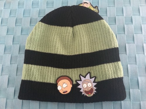 Casquette Rick & Morty - Noire - Snapback Réglable - Neuf Sans étiquette - Homme