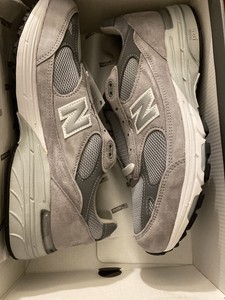 new balance men's classic 993 running shoes grey