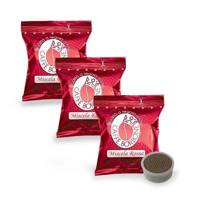 600 Capsule Caffè Borbone Miscela Rossa Compatibili Lavazza Espresso Point Rosso