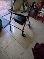 Drive Duet Rollator Walker Transport Chair 2 in 1 Combination Wheelchair New