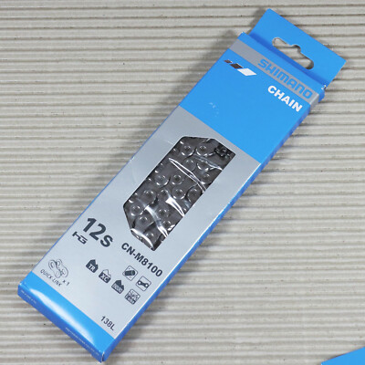 Shimano CN-M8100 XT Kette 138 Glieder 12 fach E-Bike Quick Link Kettenschloss