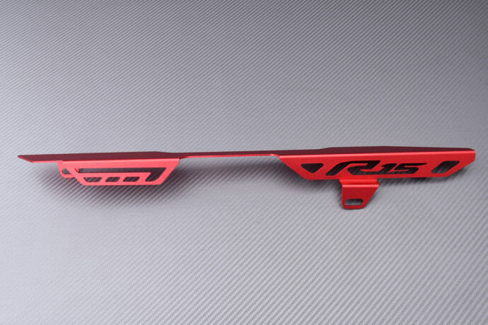Protection chaîne rouge YAMAHA YZF R125 pour éviter déraillements - 3