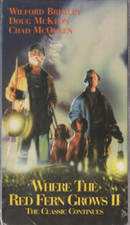 Where the Red Fern Grows Part 2 VHS New Wilford Brimley