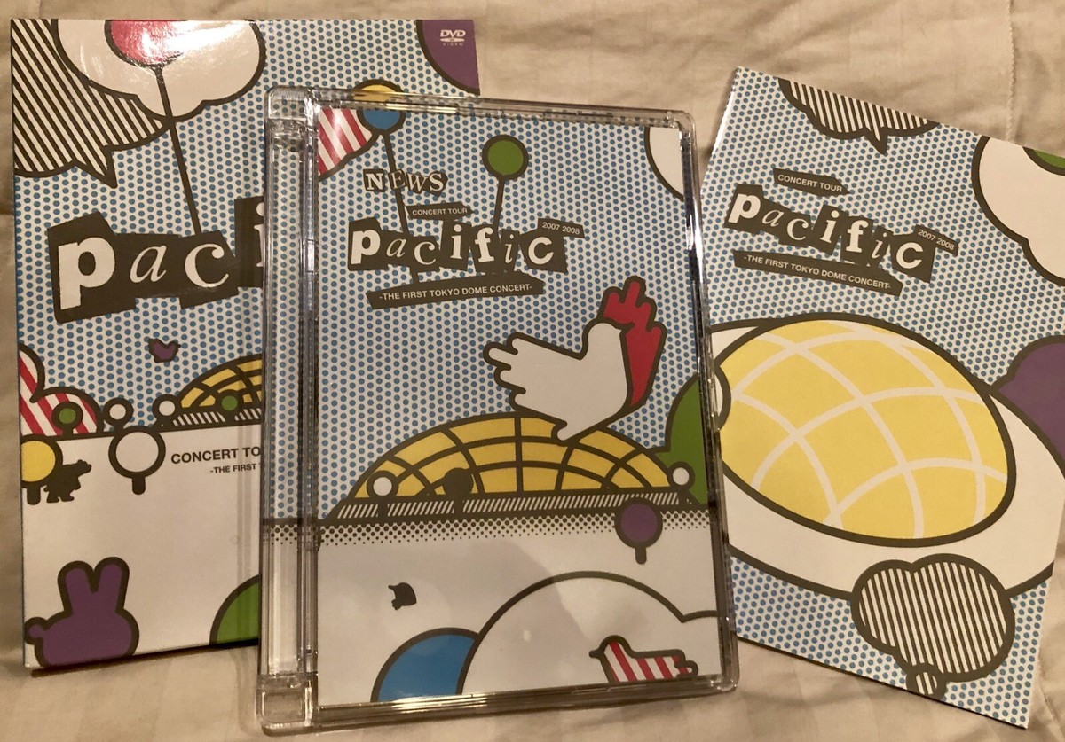 News Concert Tour Pacific 2007 2008 DVD 2 disc Japan Import