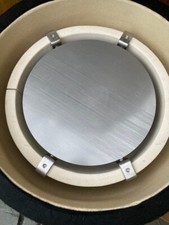 Heat Deflector Set Up For 18" Kamado 5mm Thick  S/S  Low & Slow & Smashburgers..