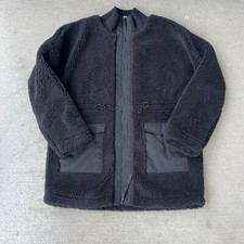 Varley Womens Woodgreen Jacket Sherpa Black Size L