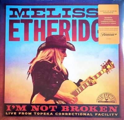 MELISSA ETHERIDGE -I M NOT BROKEN LIVE FROM TOPEKA -MAROON VINYL 2-LP SET '' NEW''