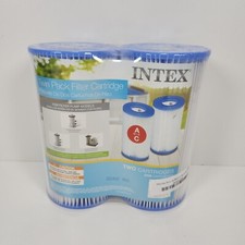 Twin Pack (2) Type A/C Intex Pool Filter Cart...