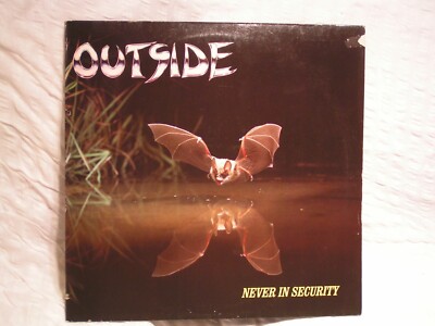 OUTSIDE  -  NEVER IN SECURITY !! ( LP ) 1.D-Pressung !! VINYL NEAR MINT !!