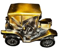 Vintage Coin Bank 1908 Buick Brass Metal 1974 Banthrico Car