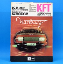 KfT Automotive Technology 9 1967 Tchaika and SIL-111 Wartburg 353 MZ ES 250 55