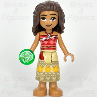 LEGO® Disney Princess Moana Minifigure with The Heart of Te Fiti