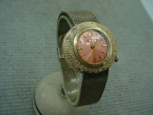 NICE VINTAGE BULOVA ACCUTRON 2183 RUNNING, COPPER DIAL !!!! N1 DATE 1971 - Picture 3 of 10