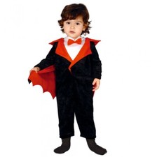Vampir Kostüm Halloween Dracula für Babys & Kleinkinder Gr. 68-80 Fasching