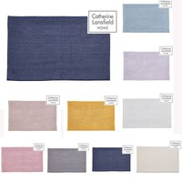 Catherine Lansfield Bobble Textured Plain Absorbent Super Soft Modern Bath Mat