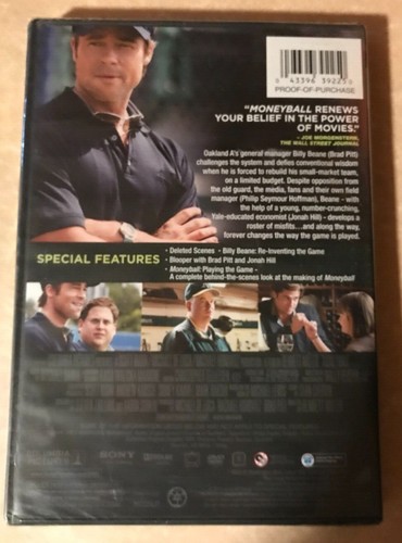 MONEYBALL Starring Brad Pitt, Jonah Hill, Philip Seymour Hoffman True Story NEW - Picture 2 of 2