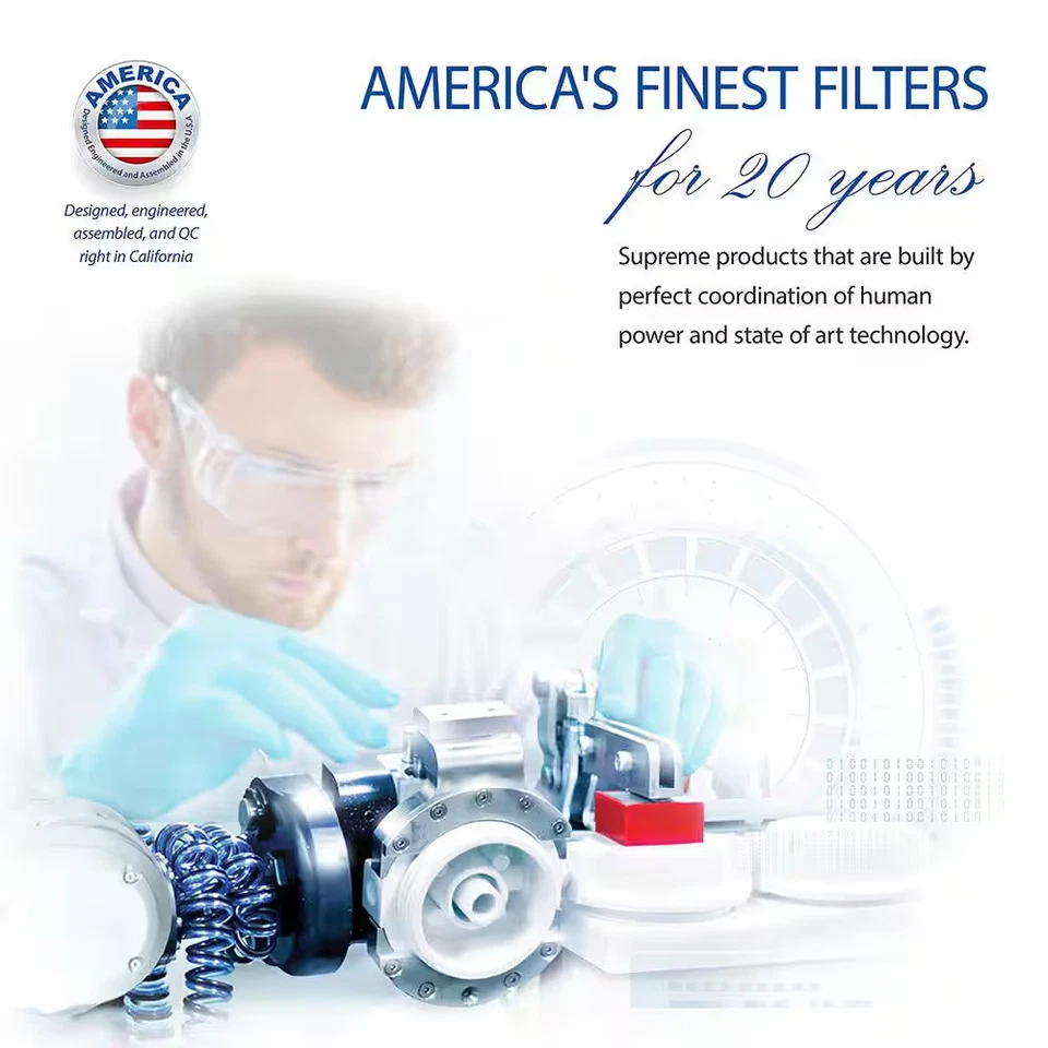 APEC Water Systems Reverse Osmosis 50 GPD Alkaline Water Filtration System - Image 3 of 4