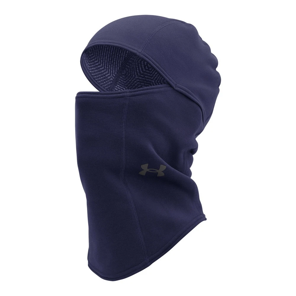 Under Armour 1365985 UA ColdGear Fleece Balaclava, Midnight Navy, One Size