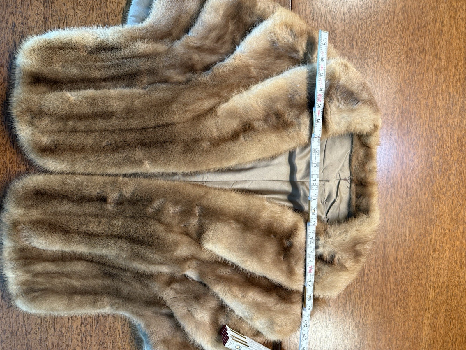 WOW!! 1940’s Vintage Mink Stole Custom Made Small… - image 21