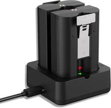 2-Pack Replacement Battery 7200Mah for Video Doorbell and Cameras