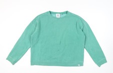Womens UK 14 Regular TOG24 Green Pullover Sweatshirt