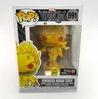 Funko Pop! Venom Venomized Human Torch #691 Gamestop Exclusive GITD