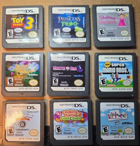 Multi NDS Game Cards for Nintendo 3DS NDSI NDS  US Stock - Free Shipping