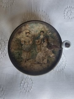 Early Victorian Hand Crank Music Box