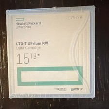 Hewlett Packard Enterprise LTO-7 Ultrium RW Data Cartridge 15TB C7977A