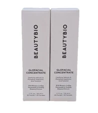 Beautybio Glofacial Concentrate 2 X 1.7 Fl oz 50 ml NIB 2 Pcs.