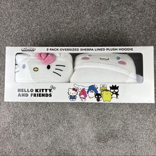 Hello Kitty And Friends Oversized Sherpa Hoodies 2pack Cinnemoroll