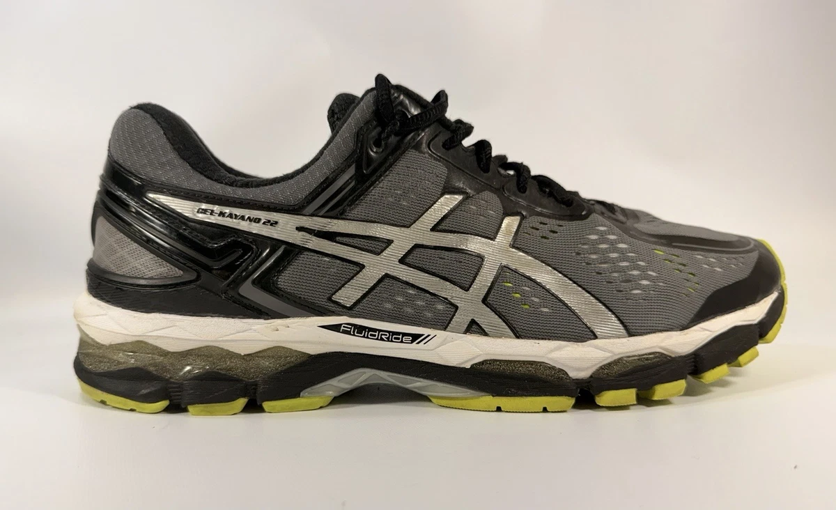 Asics Gel-Kayano 22 Black Silver Running Shoes T598N Womens 9.5 Mens 8 ASICS GEL-Kayano 22 Men main image 4