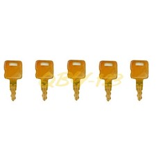 5 For CAT Caterpillar Heavy Equipment Ignition Key 5P8500 New Style Logo