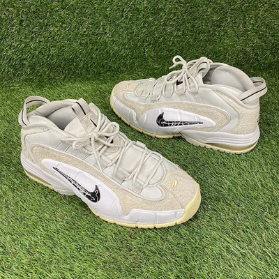 Nike Air Max Penny 1 PRM Photon Dust Grey Summit White DX5801-001 Mens Size 12