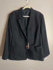 Blazer Uniforme Profesional Aerocool Negro Mujer Doc And Amelia Talla 24W